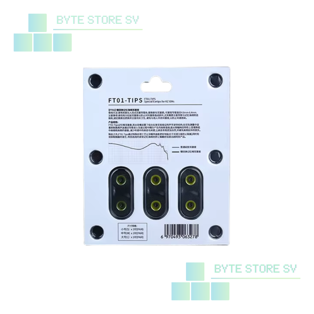 KZ FT01 – Almohadillas aislamiento acústico